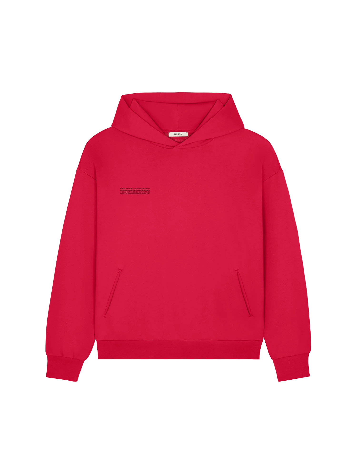 Womens 365 Midweight Hoodie—Goji red - Image 2