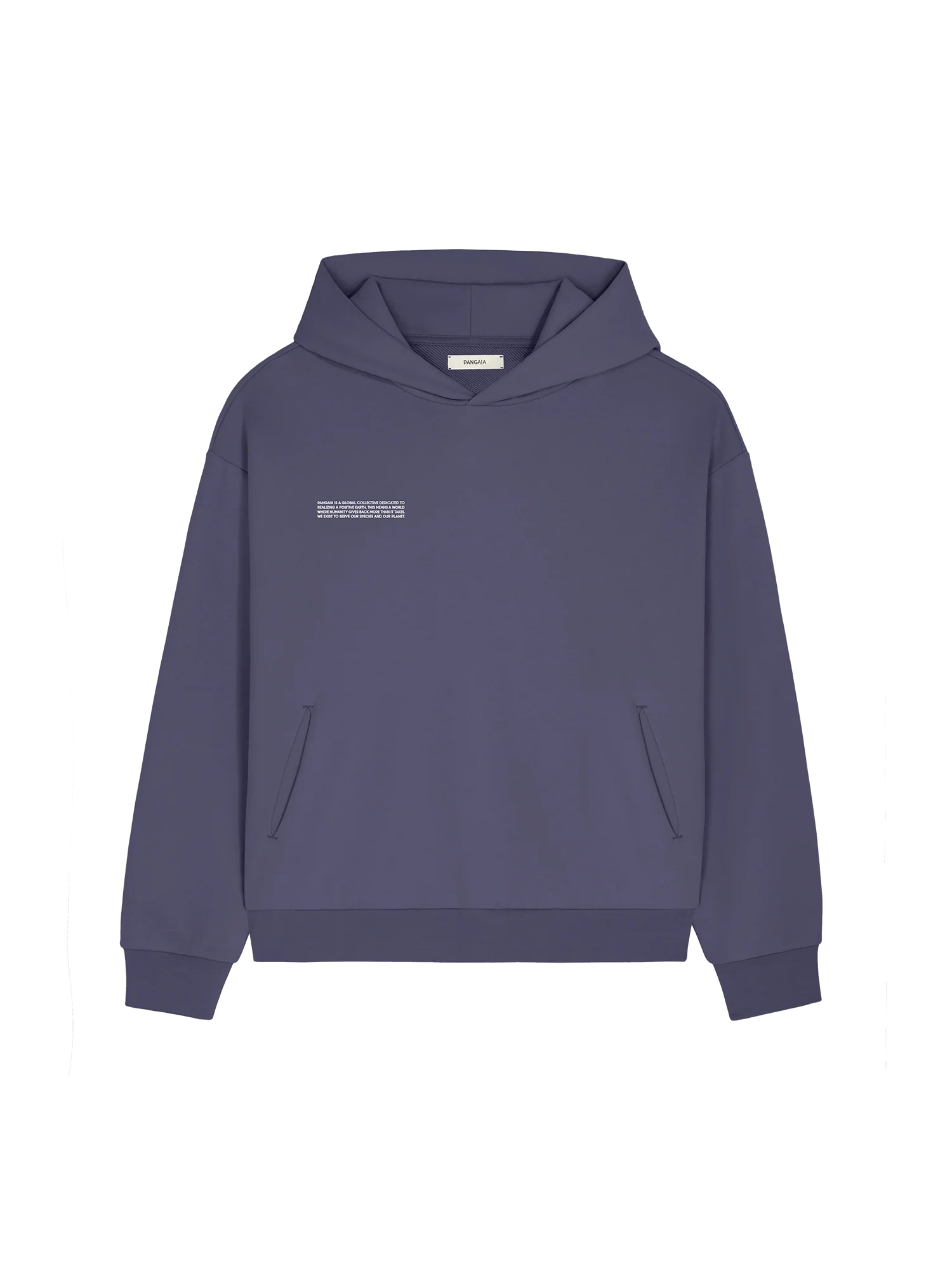 Mens 365 Midweight Hoodie—Slate Blue - Image 2