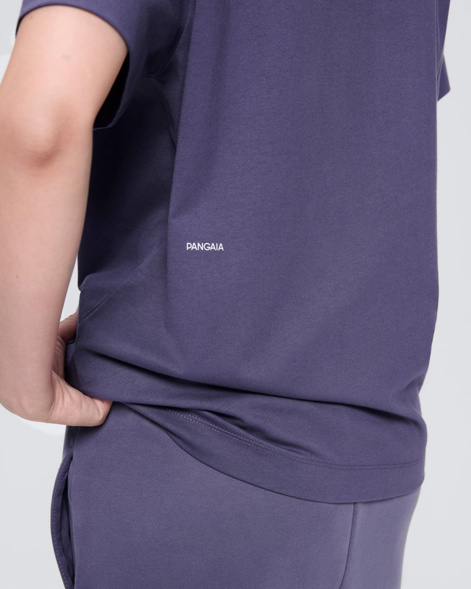 Womens 365 Midweight T-Shirt—Slate Blue - Image 3