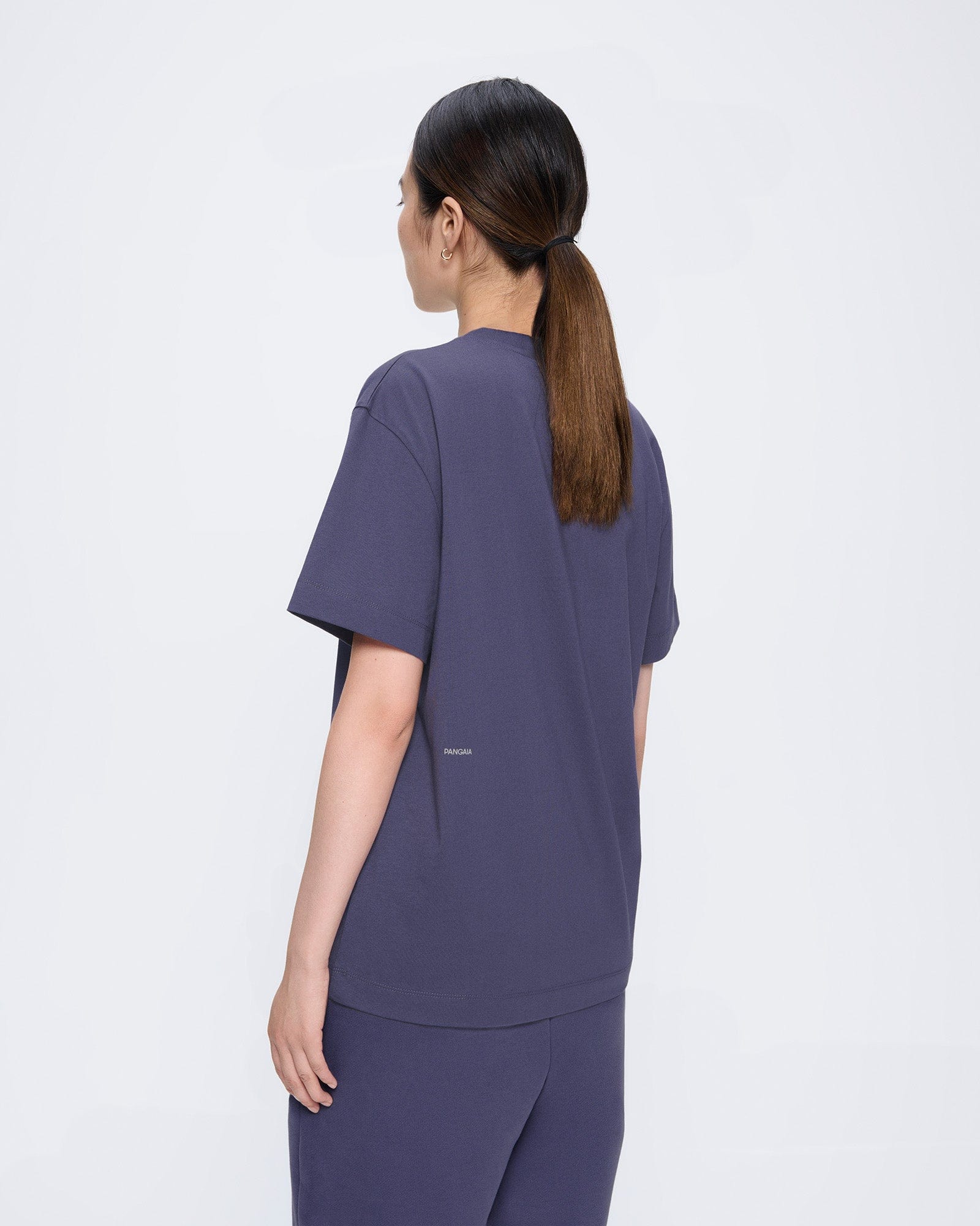 Womens 365 Midweight T-Shirt—Slate Blue - Image 4