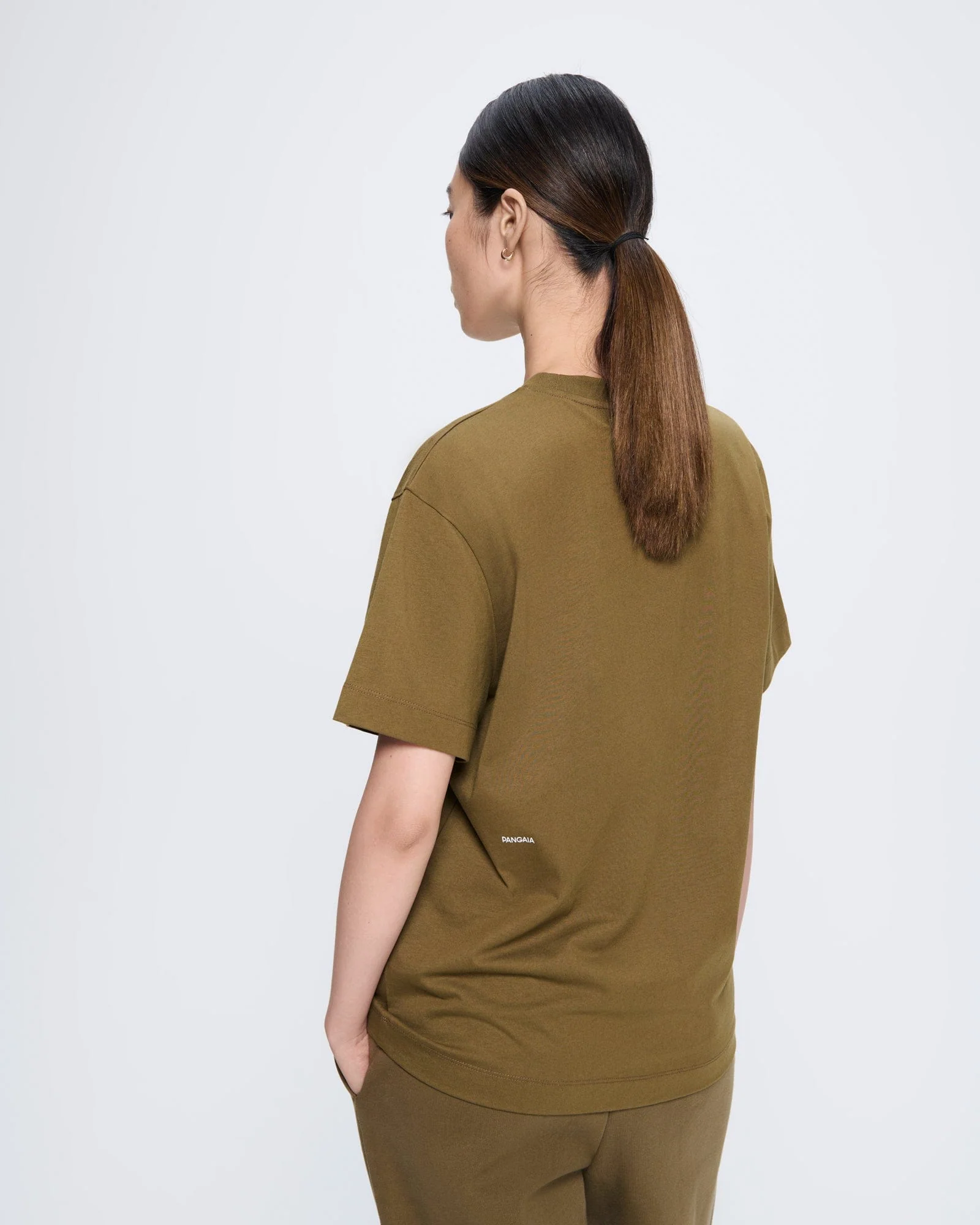 Womens 365 Midweight T-shirt—Soil Brown - Image 5