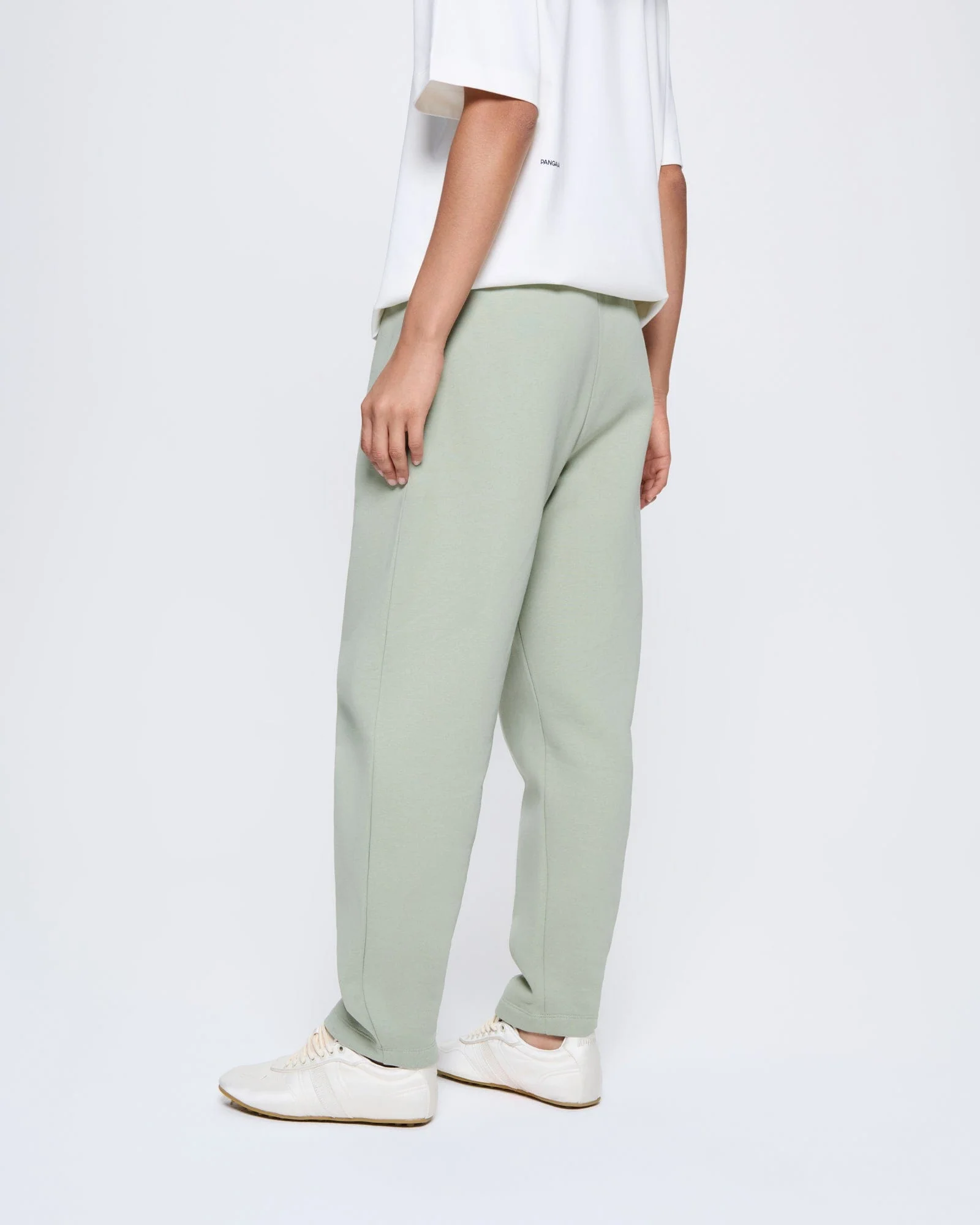 Womens DNA Barrel-Leg Track Pants—moss green - Image 5