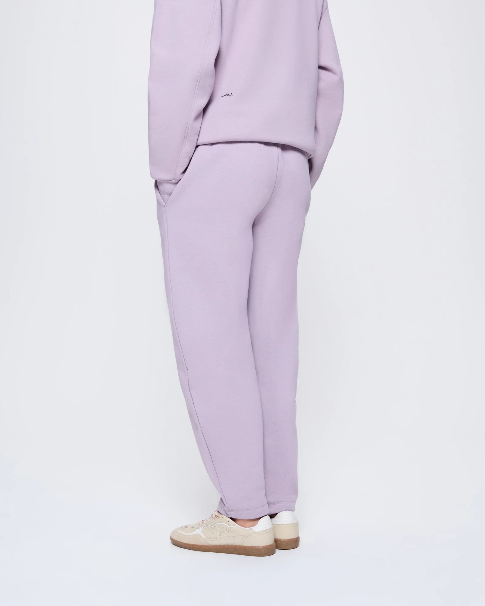 Womens DNA Barrel-Leg Track Pants—raisin purple - Image 5