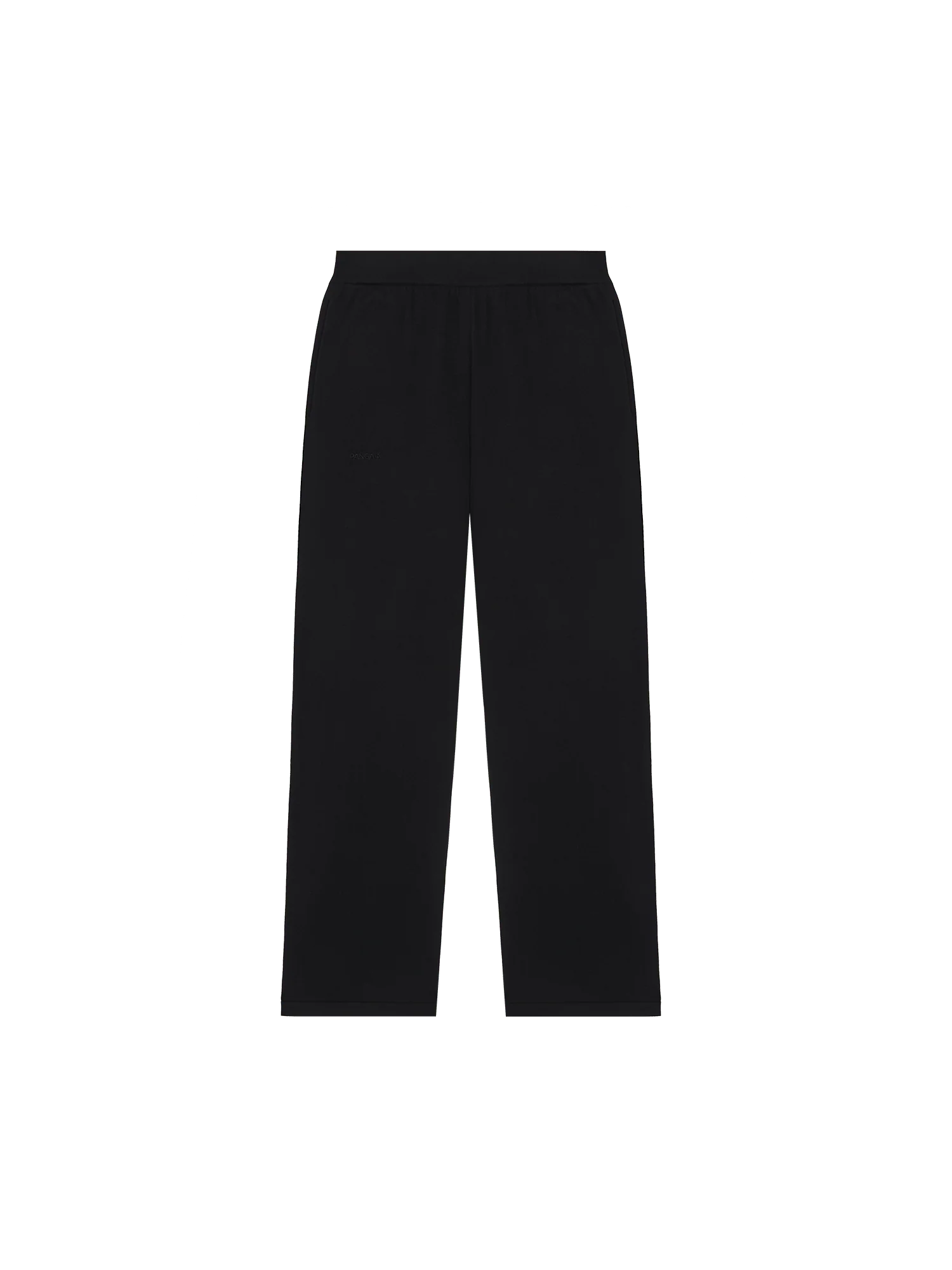 Womens DNA Knitted Straight Leg Track Pants—black - Image 2