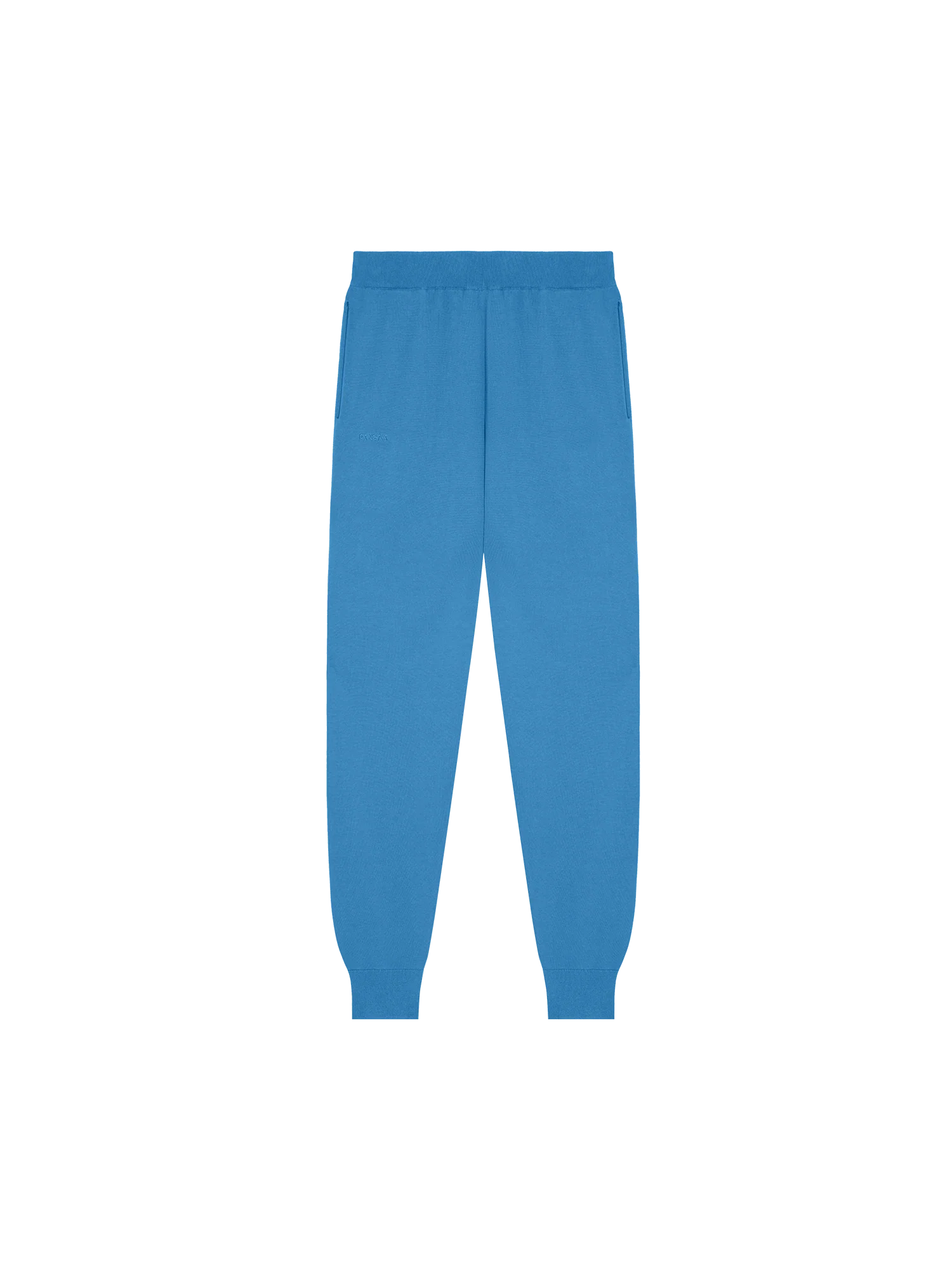 Womens DNA Knitted Track Pants—geyser blue - Image 2