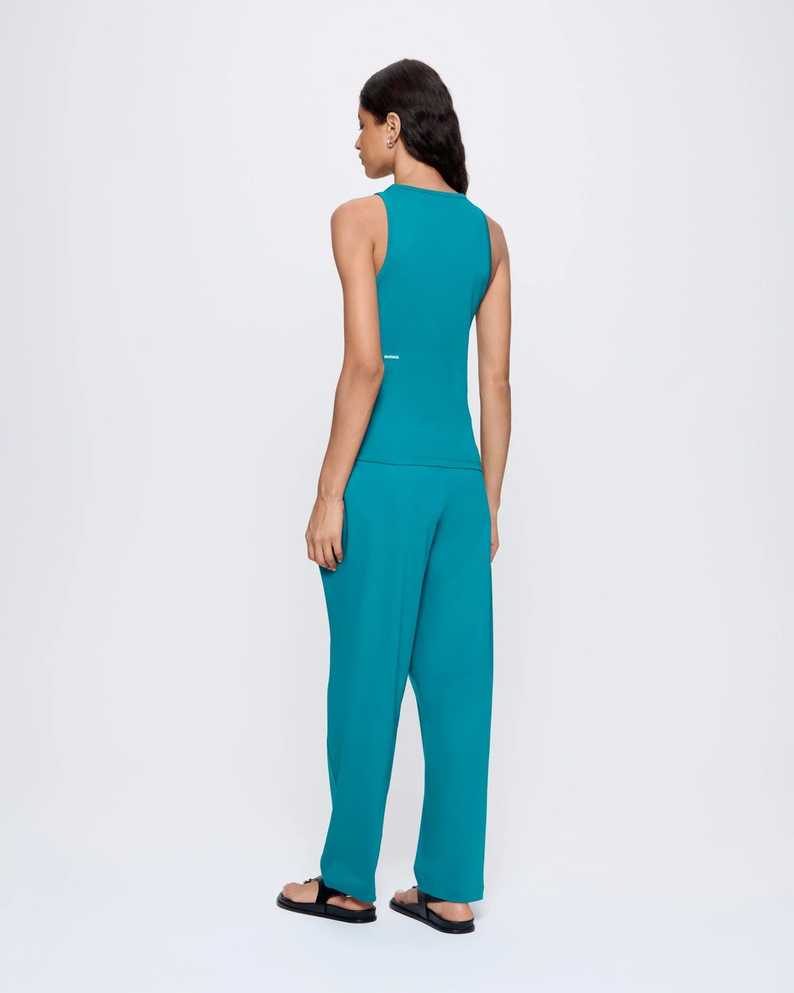 Womens Interlock Tank Top—Malachite Green - Image 5