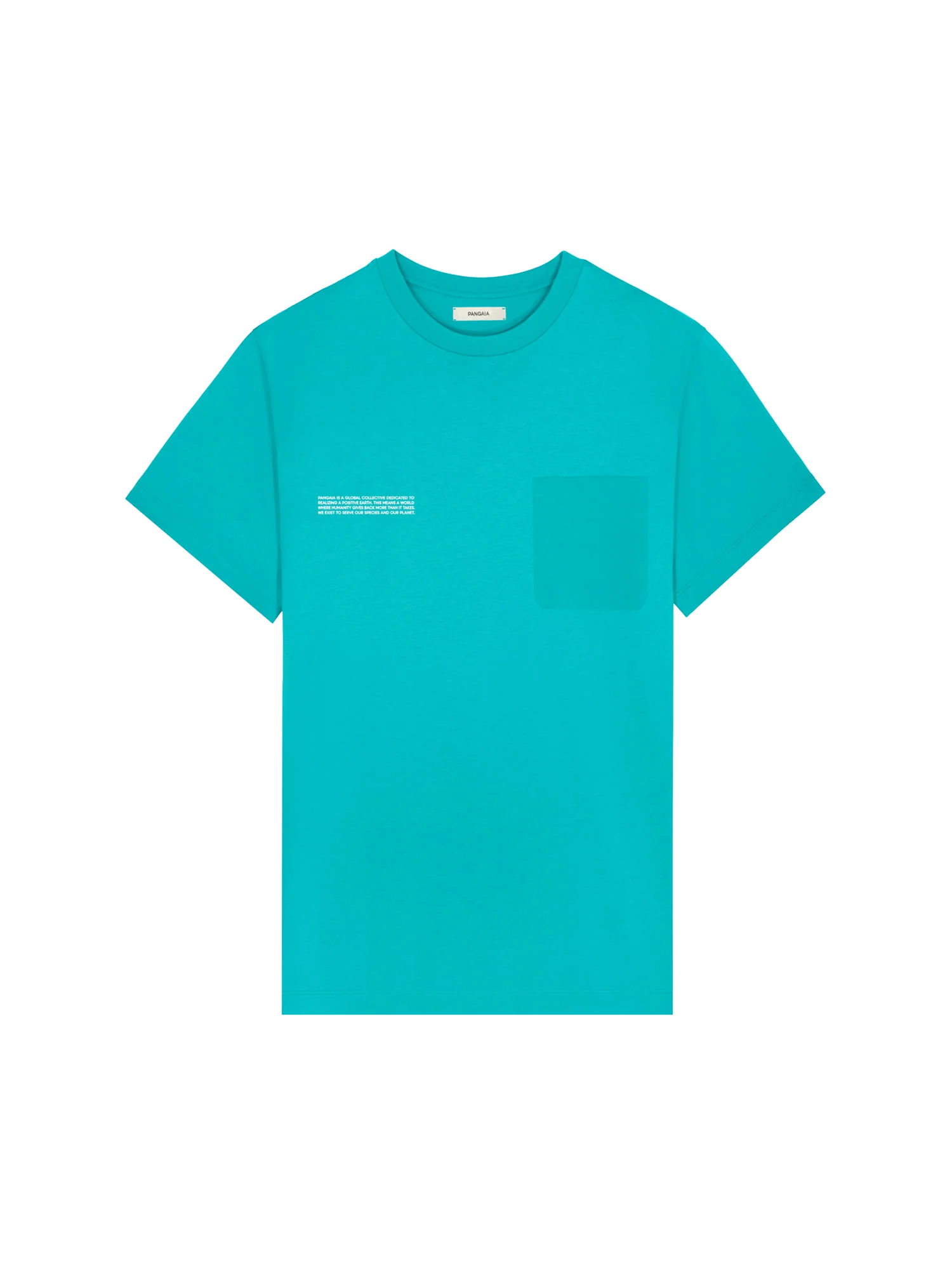 Mens 365 Lightweight Pocket T-Shirt—Ocean Turquoise