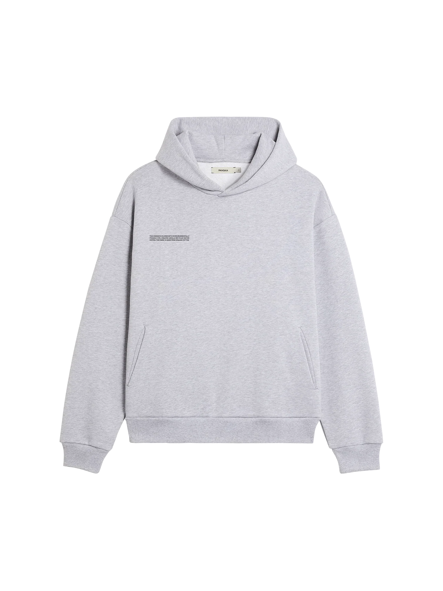 Womens 365 Midweight Hoodie—grey marl - Image 2