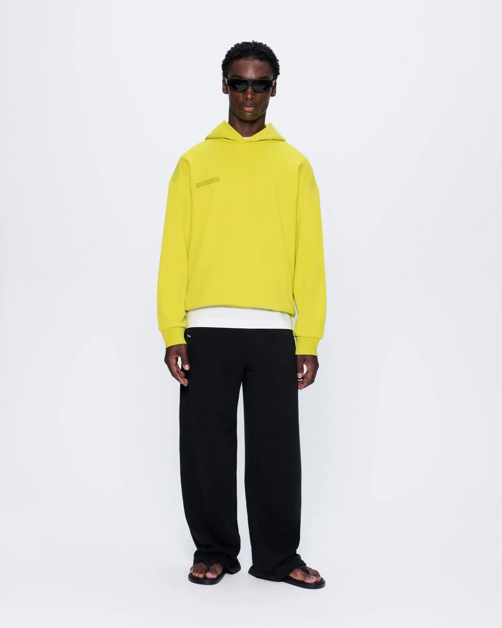 Mens 365 Midweight Hoodie—Auroral Olive - Image 3