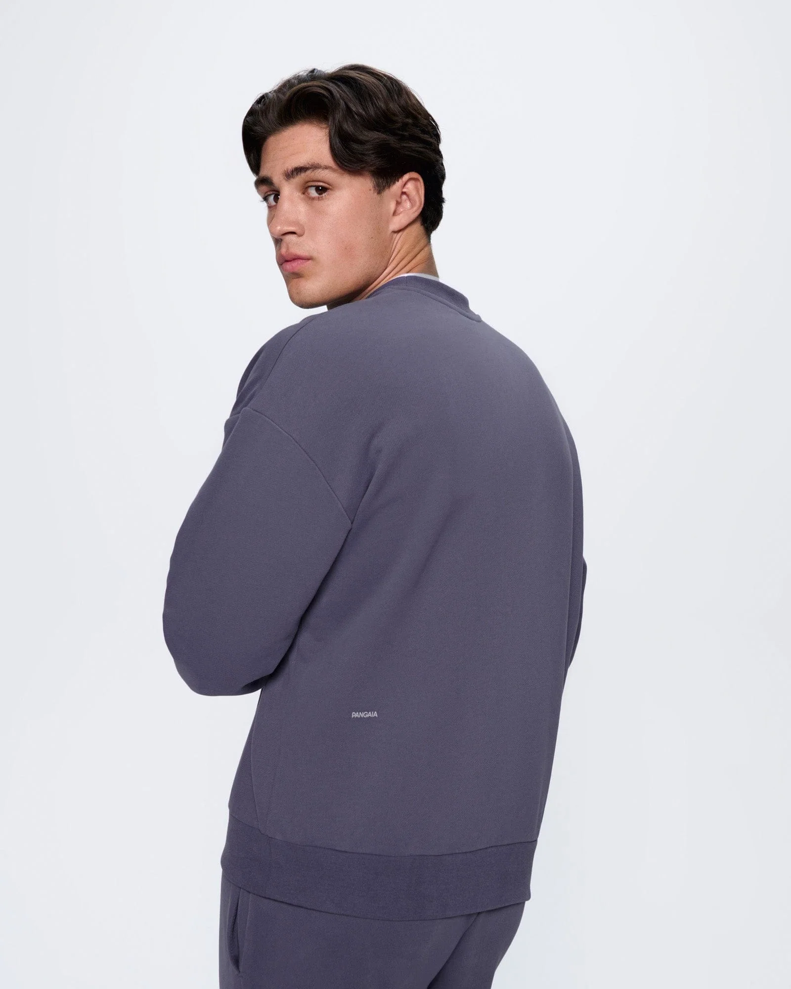 Mens 365 Midweight Sweatshirt—Slate Blue - Image 5