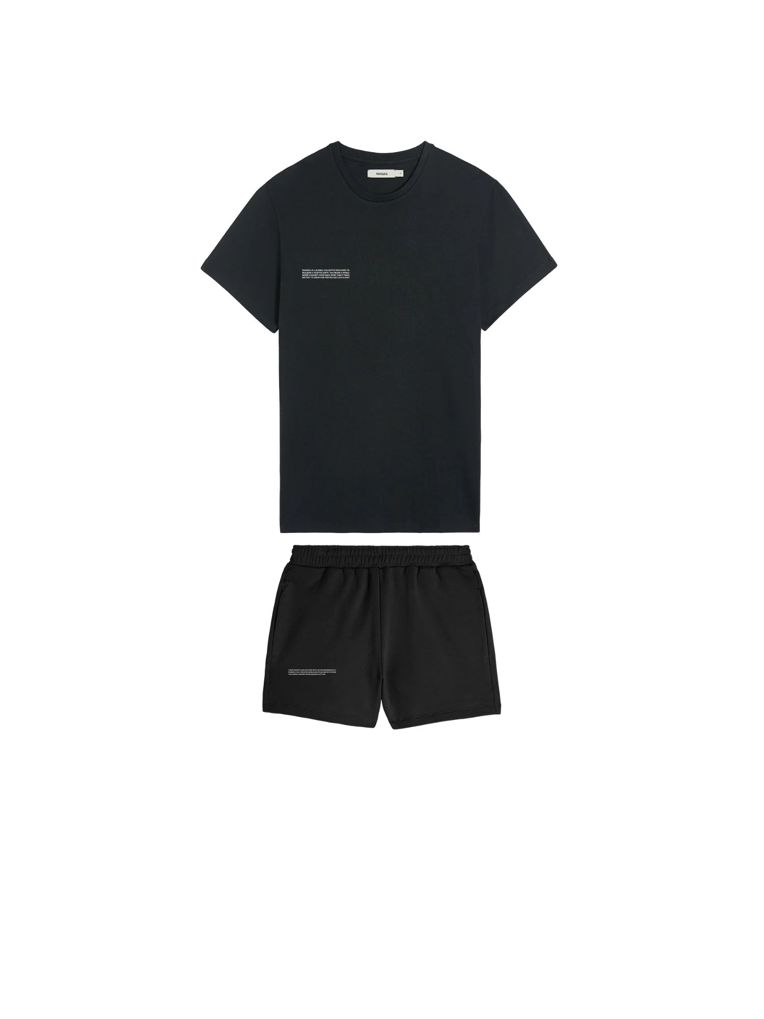 Mens 365 T-shirt and Shorts Bundle—Black