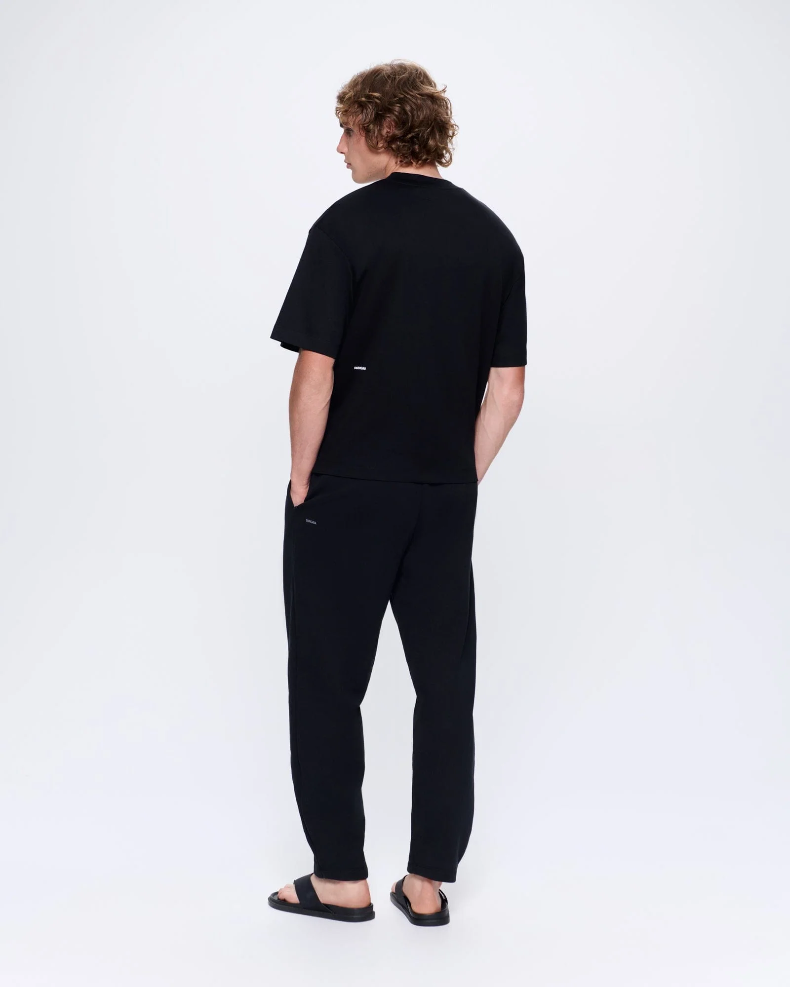 Mens DNA Barrel-Leg Track Pants—black - Image 5