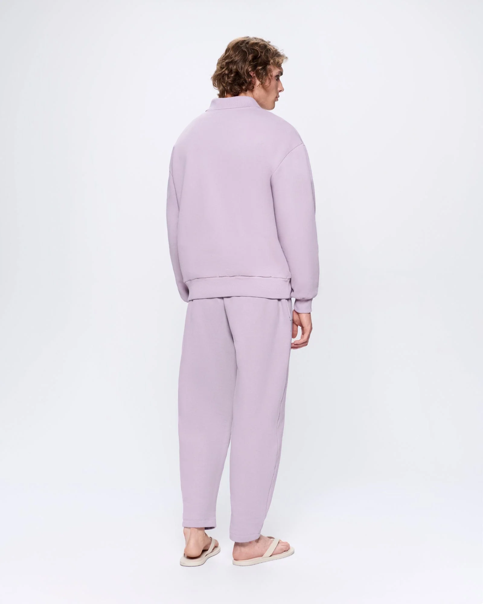Mens DNA Barrel-Leg Track Pants—raisin purple - Image 5