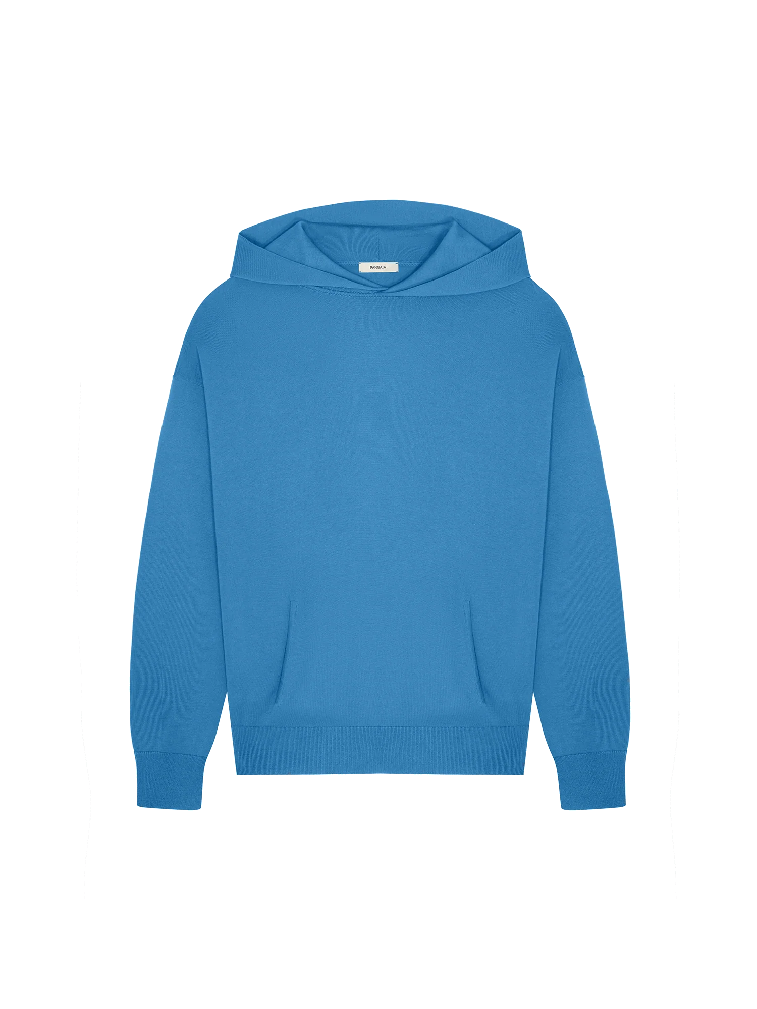 Mens DNA Knitted Hoodie—geyser blue - Image 2