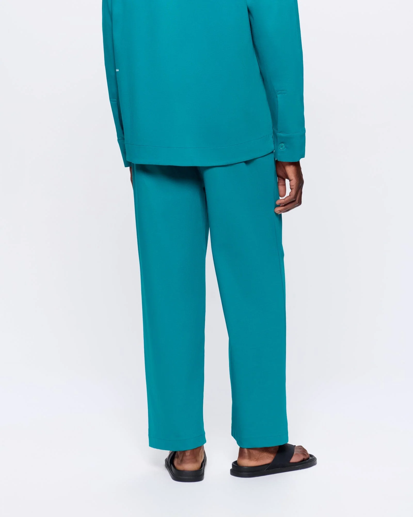 Mens Interlock Trouser—Malachite Green - Image 4