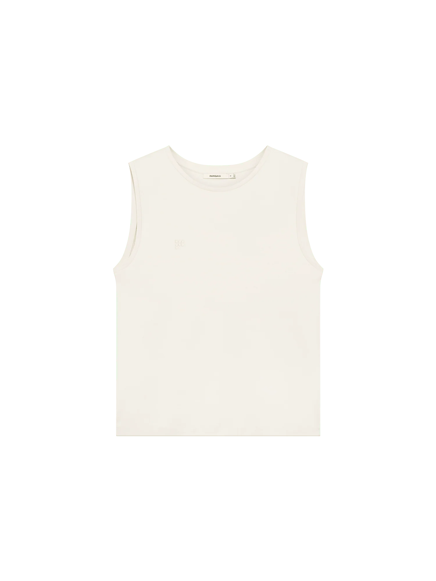 Mens Sleeveless T-Shirt—Bone White - Image 2