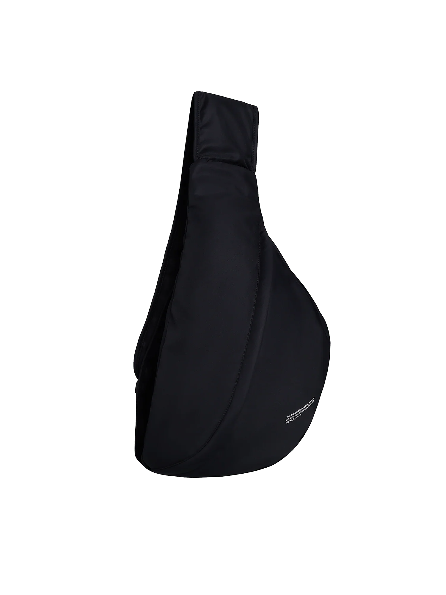 Enhanced Degradation Nylon Small Cross-Body Bag—black - Image 2