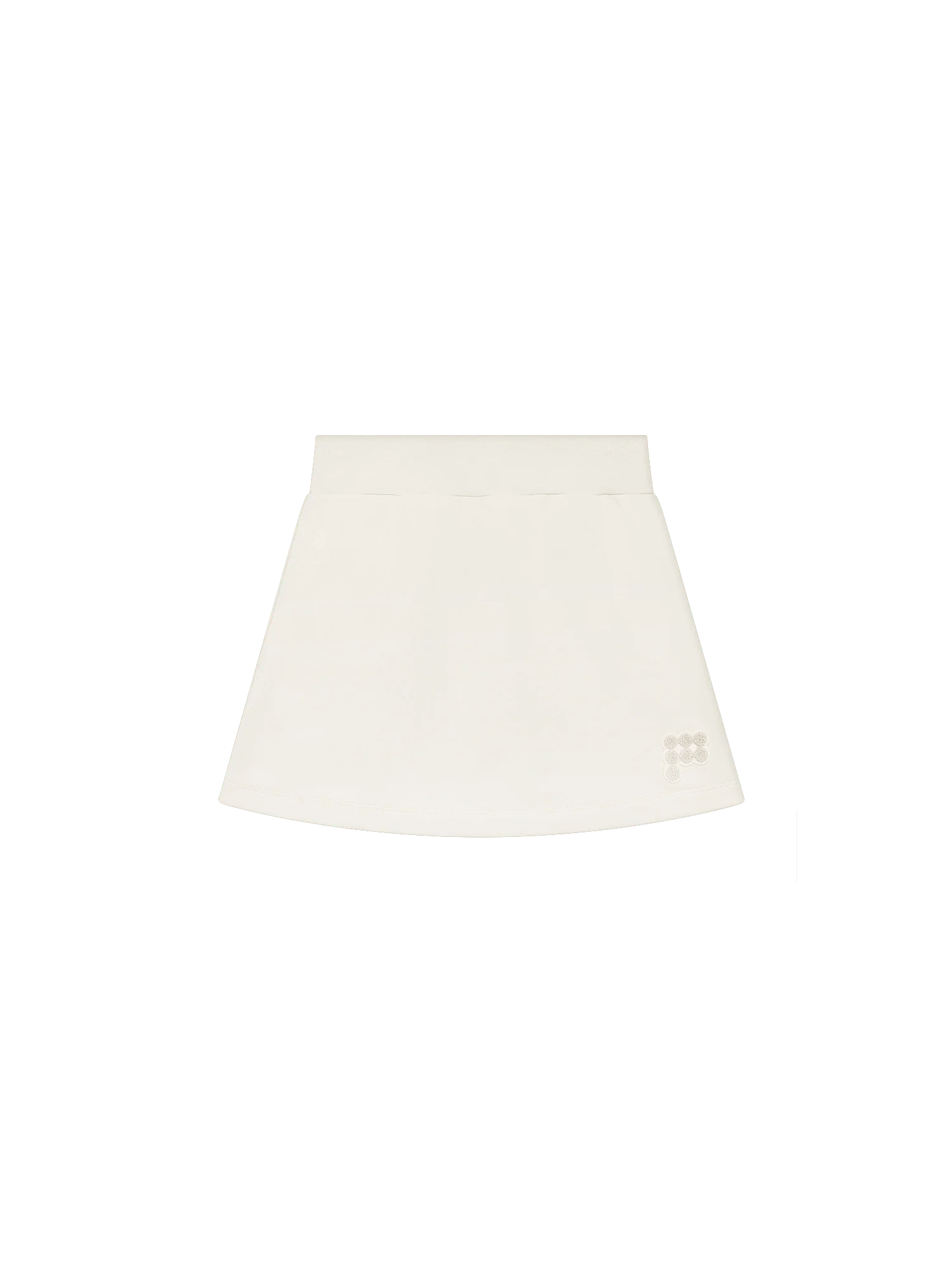 Womens Cotton Skirt—Bone White - Image 2