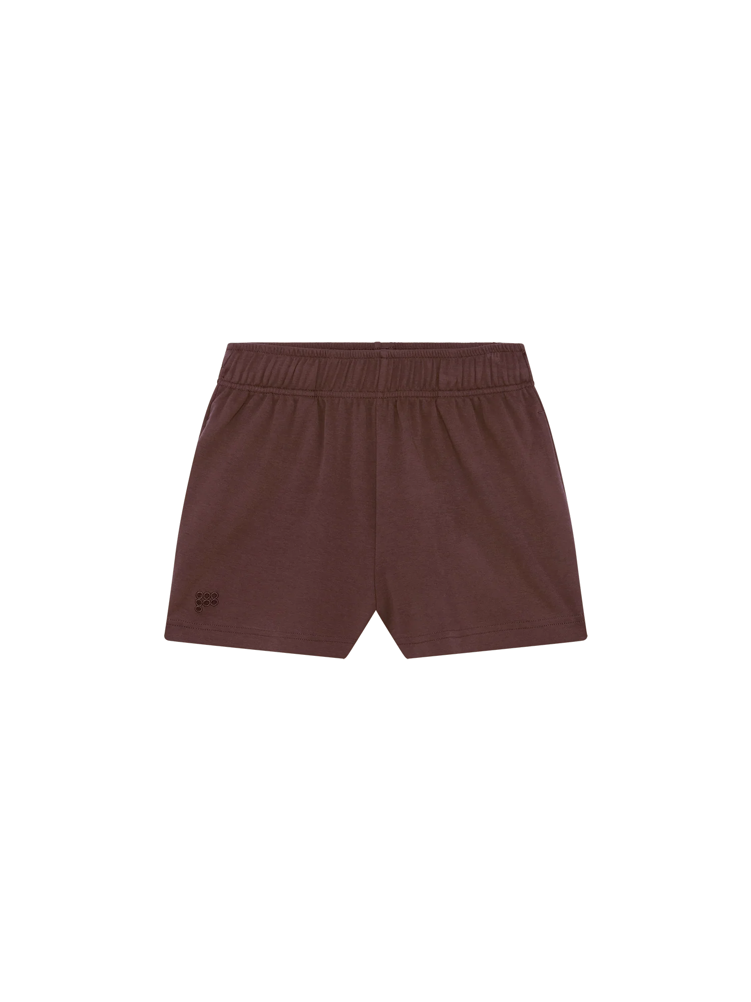 Womens Cotton Shorts—Mahogany Brown - Image 2