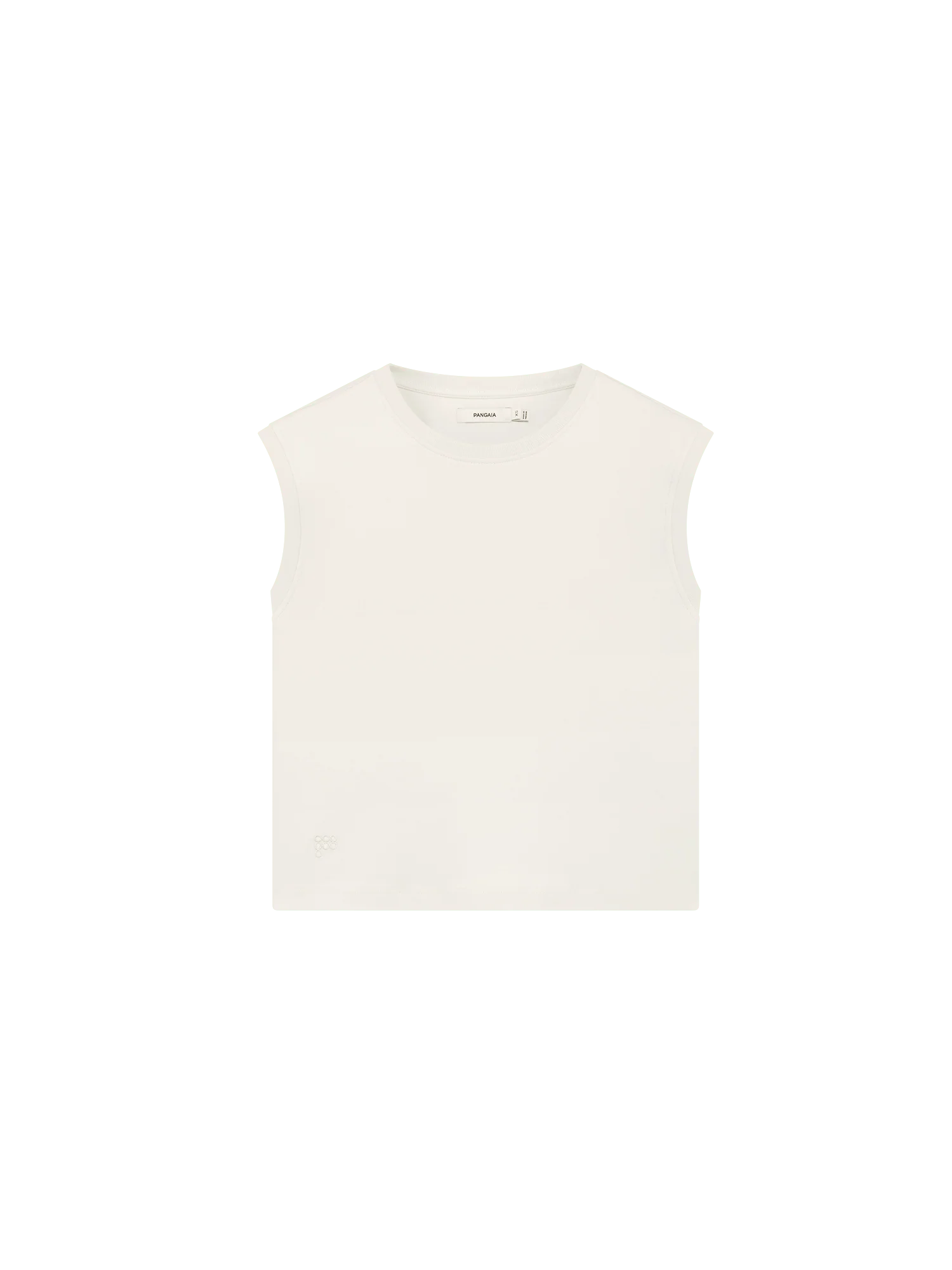 Womens Sleeveless T-Shirt—Bone White - Image 2