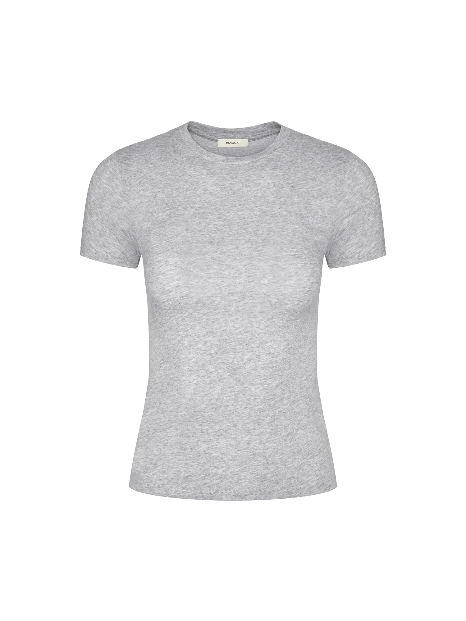 Womens 365 Cotton-Stretch T-shirt—grey-marl