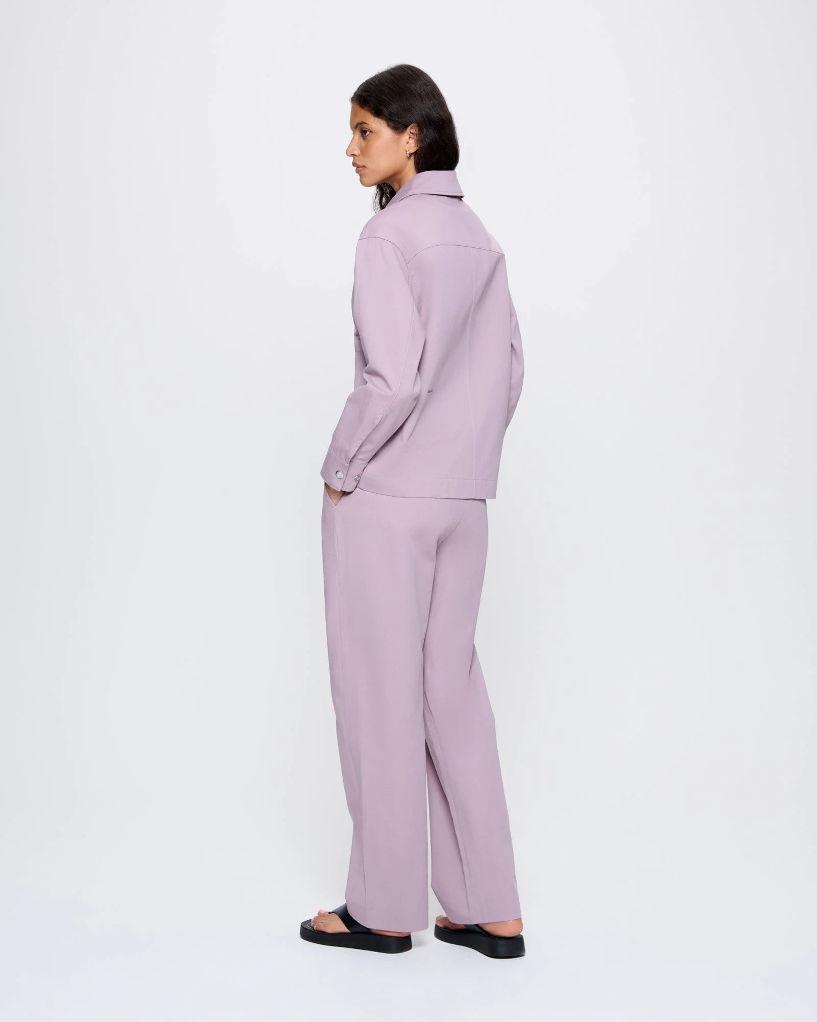 Women's DNA Utility Jacket—raisin purple - Image 4